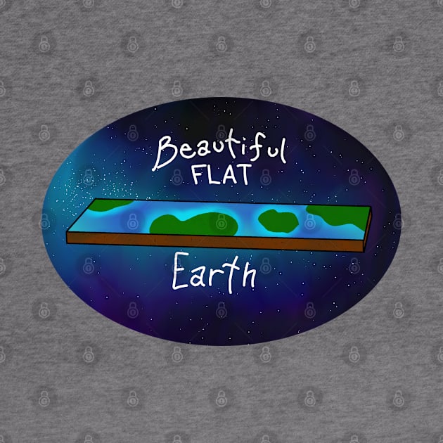Beautiful Flat Earth by psychoprints
